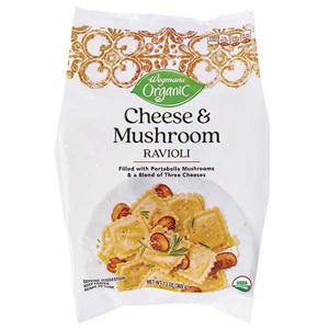 Wegmans Organic Cheese & Mushroom Ravioli