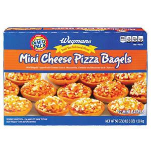 Wegmans Mini Cheese Pizza Bagels, FAMILY PACK