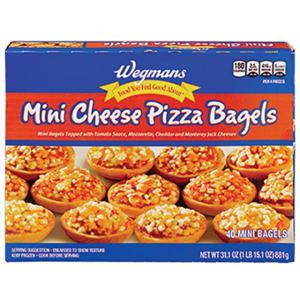 Wegmans Mini Cheese Pizza Bagels