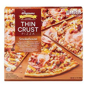 Wegmans Thin Crust Pizza, Smokehouse