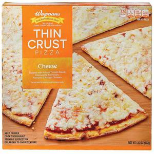 Wegmans Thin Crust Cheese Pizza