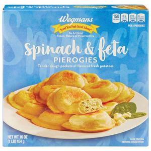 Wegmans Spinach & Feta Pierogies