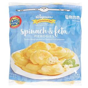 Wegmans Spinach & Feta Pierogies, FAMILY PACK