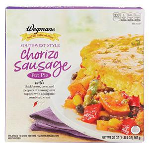 Wegmans Southwest Style Chorizo Sausage Pot Pie