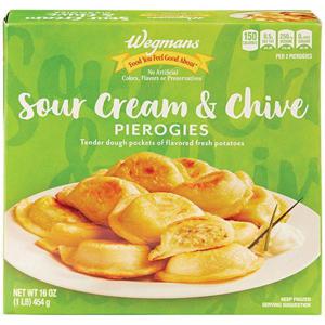 Wegmans Sour Cream & Chive Pierogies