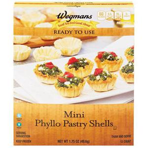 Wegmans Ready To Use Mini Phyllo Pastry Shells