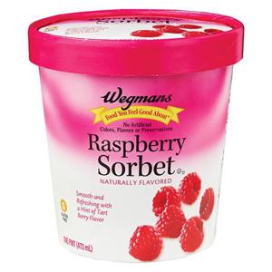 Wegmans Raspberry Sorbet