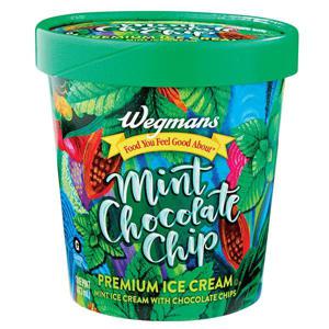 Wegmans Premium Ice Cream, Mint Chocolate Chip