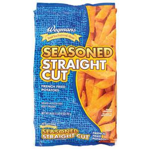 Wegmans Potatoes, Seasoned Straight Cut