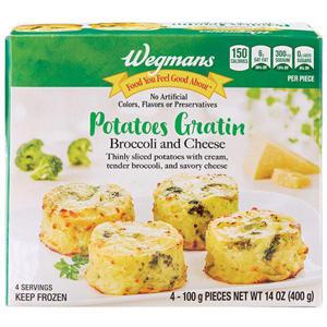 Wegmans Potatoes Gratin, Broccoli and Cheese