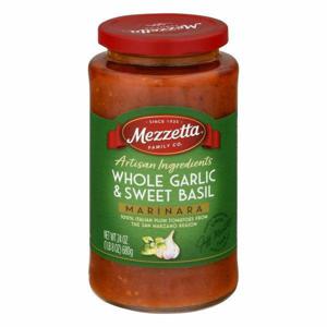 Mezzetta Marinara, Whole Garlic & Sweet Basil