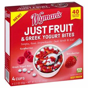 Wyman's Just Fruit & Greek Yogurt Bites