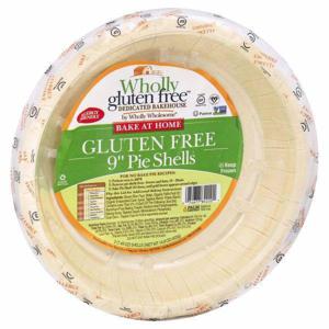 Wholly Gluten Free Pie Shells, Gluten Free, 9 Inch