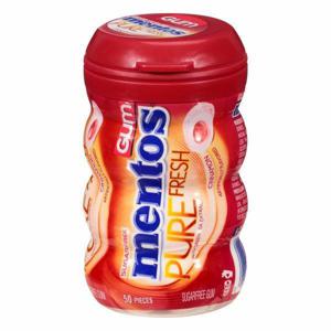 Mentos Gum, Sugarfree, Cinnamon, Pure Fresh