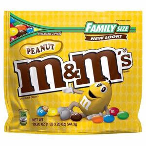 M&M's Chocolate Candies, Peanut, Family Size