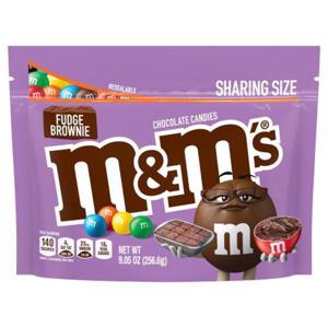 M&M's Chocolate Candies, Fudge Brownie, Sharing Size