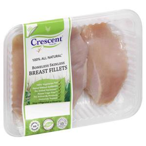 Crescent Foods Breast Fillets, Boneless Skinless