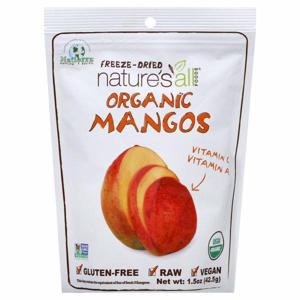 Nature's All Foods Mangos, Organic, Freeze-Dried