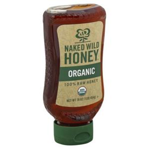 Naked Wild Honey Honey, 100% Raw, Organic