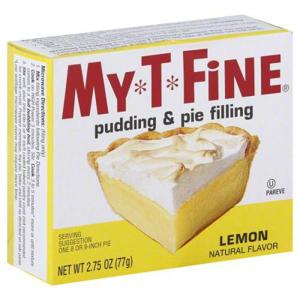 My-T-Fine Pudding & Pie Filling, Lemon