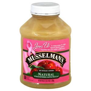 Musselman's Apple Sauce, Unsweetened, Natural