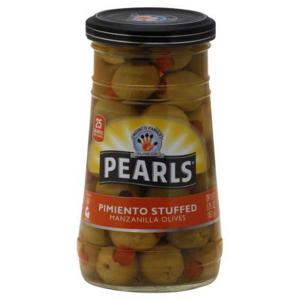 Musco Family Olive Co. Pearls Olives, Manzanilla, Pimiento Stuffed