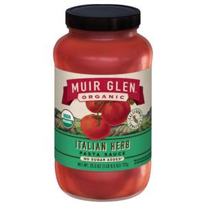 Muir Glen Pasta Sauce, No Sugar Added, Italian Herb