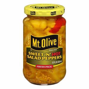 Mt. Olive Salad Peppers, Sweet N Hot, Fresh Pack