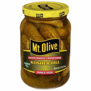 Mt. Olive Pickles, Kosher Dill, Petite Snack Crunchers