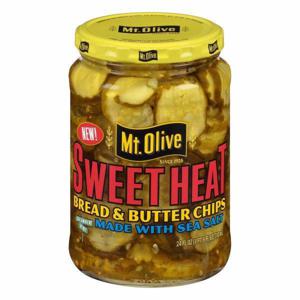 Mt. Olive Pickles, Bread & Butter Chips, Sweet Heat