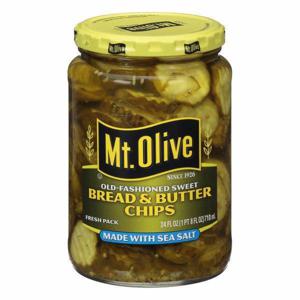 Mt. Olive Pickles, Bread & Butter Chips, Fresh Pack