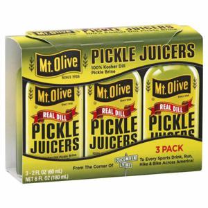 Mt. Olive Pickle Juicers, Real Dill, 3 Pack