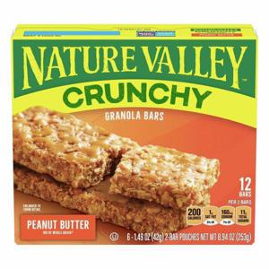 Nature Valley Granola Bars, Peanut Butter, Crunchy