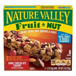 Nature Valley Granola Bars, Dark Chocolate Cherry, Trail Mix, Chewy