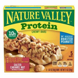 Nature Valley Chewy Bars, Salted Caramel Nut, Protein