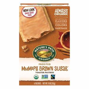 Nature's Path Organic Toaster Pastries, Mmmaple Brown Sugar, Frosted