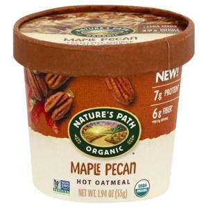 Nature's Path Organic Oatmeal, Hot, Maple Pecan