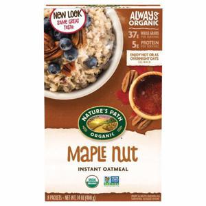 Nature's Path Organic Instant Oatmeal, Maple Nut