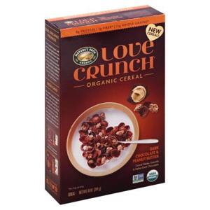 Nature's Path Organic Cereal, Organic, Love Crunch, Dark Chocolate & Peanut Butter