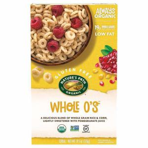 Nature's Path Organic Cereal, Gluten Free, Whole O's