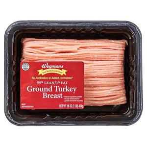 Wegmans 99/1  Ground Turkey Breast