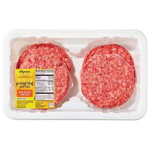 Wegmans 90/10 Ground Beef Patties