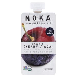 Noka Superfood Smoothie, Organic, Cherry/Acai