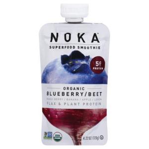 Noka Smoothie, Superfood, Organic, Blueberry/Beet