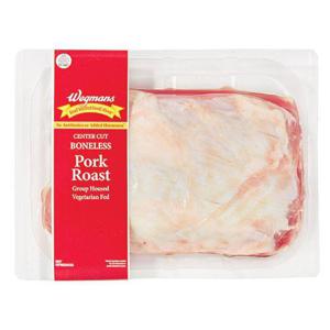 Wegmans Center Cut Boneless Pork Roast