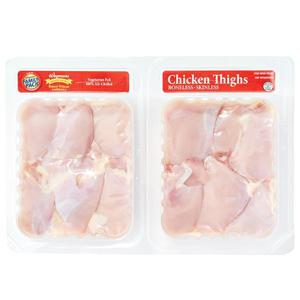 Wegmans Boneless Skinless Chicken Thighs, FAMILY PACK