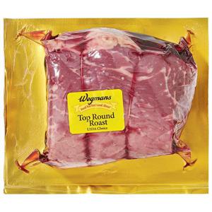 Wegmans Beef, Top Round Roast, Small, USDA Choice