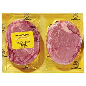 Wegmans Beef Tenderloin Steak