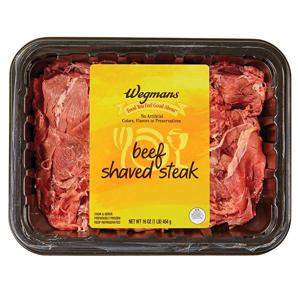 Wegmans Beef Shaved Steak