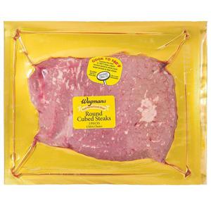 Wegmans Beef, Round Cubed Steaks, USDA Choice, 2 Pieces